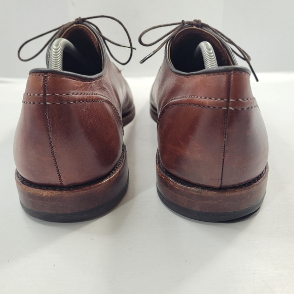 ALLEN EDMONDS LASALLE SPLIT TOE OXFORD DRESS SHOES MEN\'S SIZE 12D CHILI BROWN main image 16